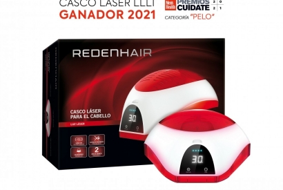 El premiado Casco Láser capilar de REDENHAIR